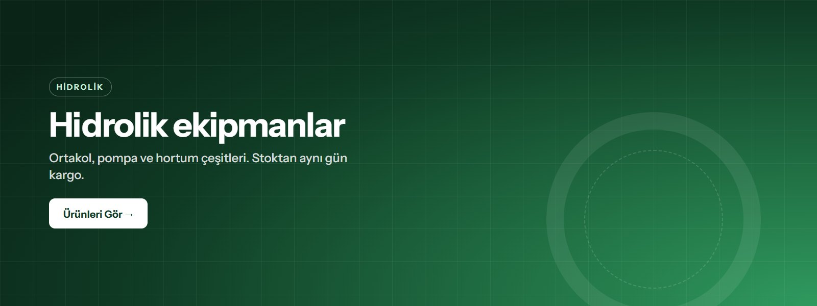 Hidrolik ekipmanlar